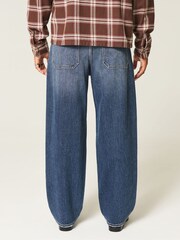 Hollister Blue Skater Baggy Jeans - Image 3 of 4