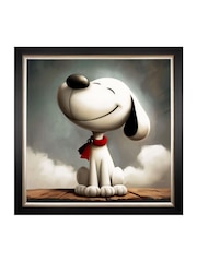 Art Marketing Multicoloured Happiness Is Wall Art - Image 4 of 4