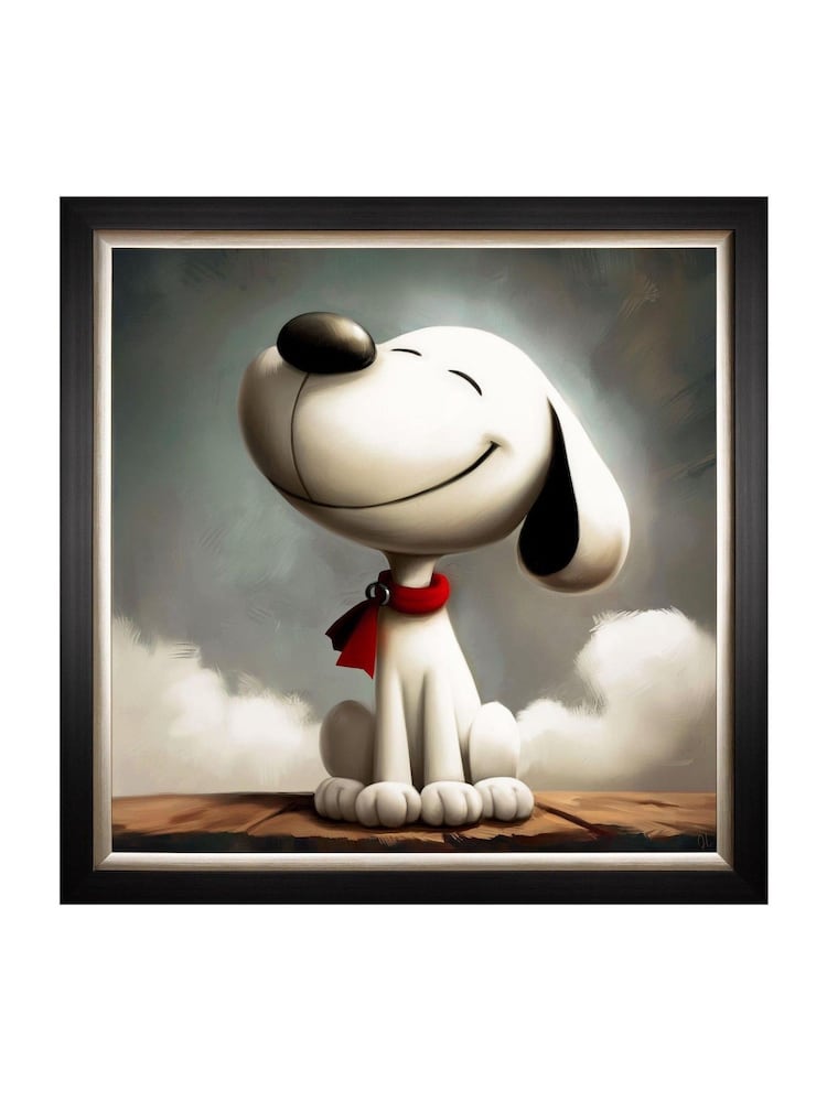 Art Marketing Multicoloured Happiness Is Wall Art - Image 4 of 4