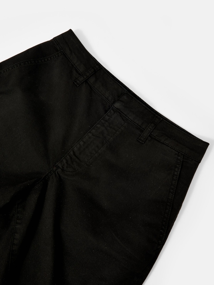 Mint Velvet Black Tailored Chino Long Shorts - Image 8 of 8 Mint Velvet Black Tailored Chino Long Shorts - Image 8 of 8