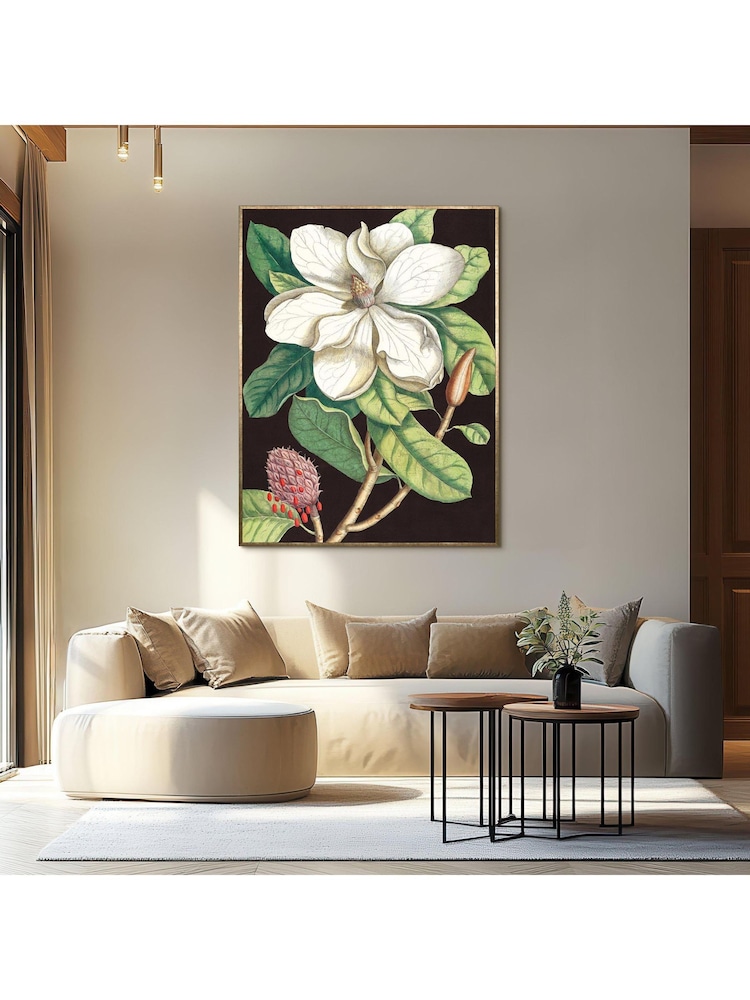 Art Marketing Green Pink Laurel Tree Wall Art - Image 1 of 4
