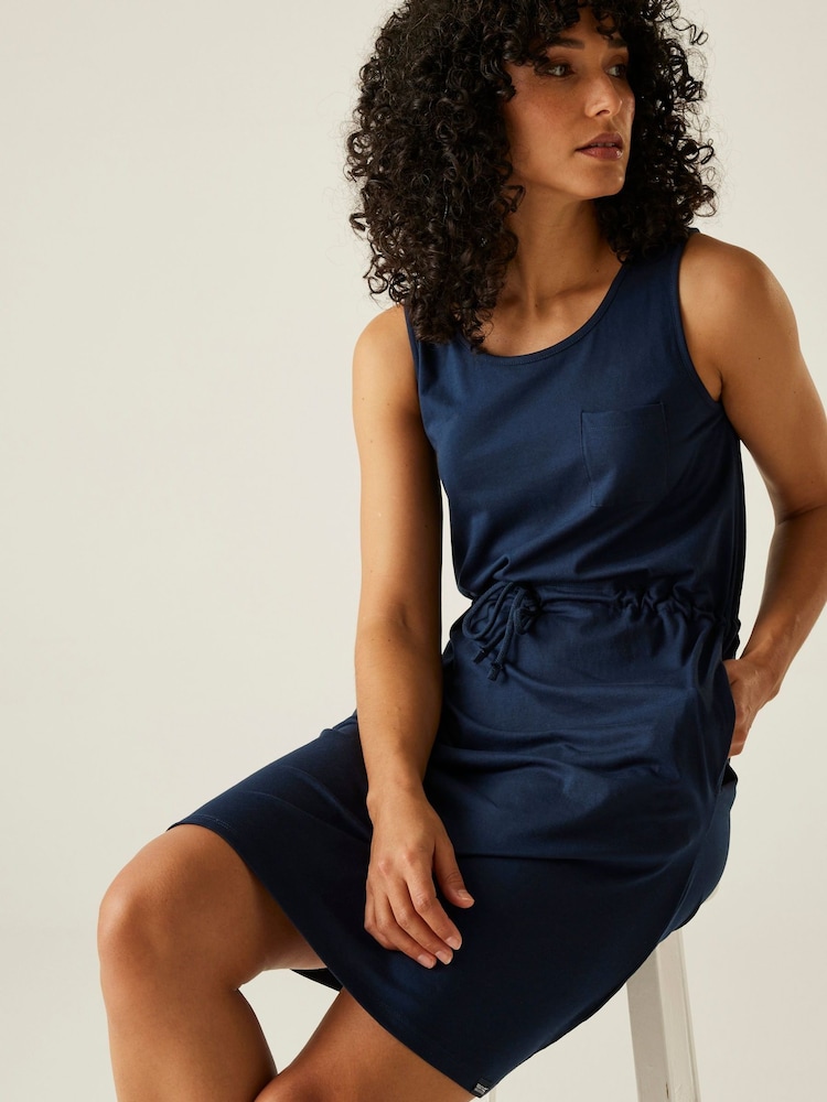 Regatta Navy Womens Ariena Dress - Image 4 of 5