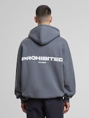 Prohibited Grey 10119 Hoodie - Image 2 of 6