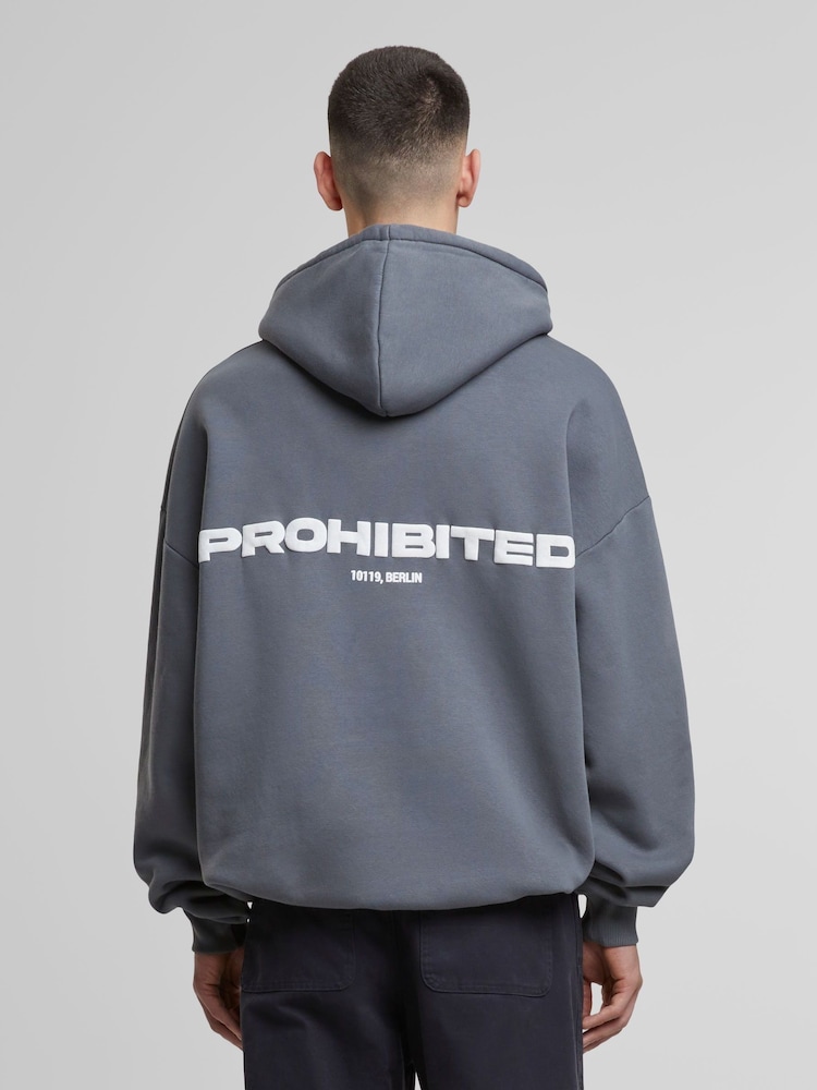Prohibited Grey 10119 Hoodie - Image 2 of 6