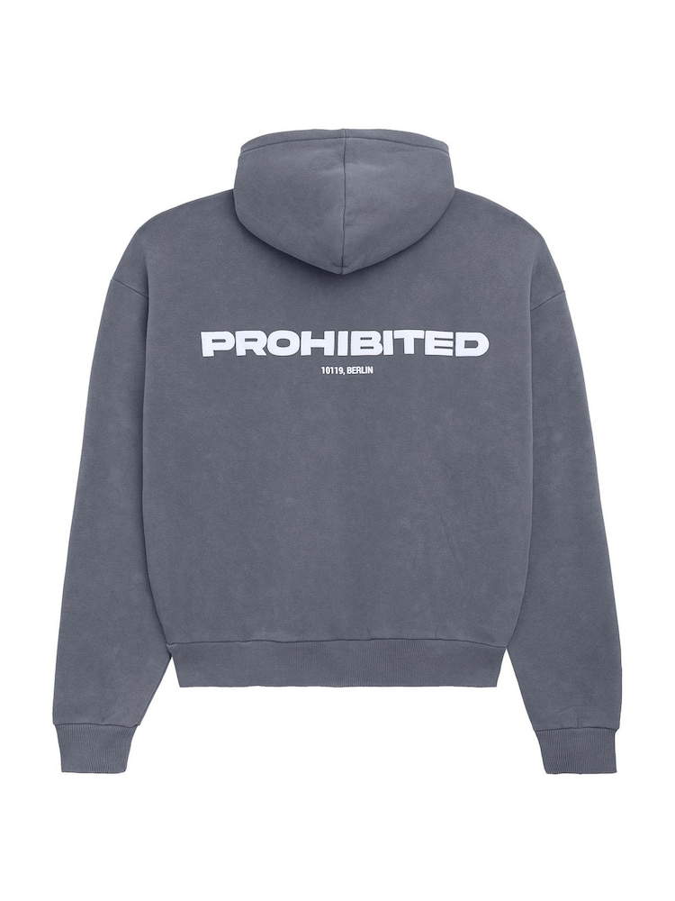 Prohibited Grey 10119 Hoodie - Image 6 of 6