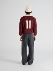 Prohibited Red Cup Knitted Jumper - Image 3 of 5