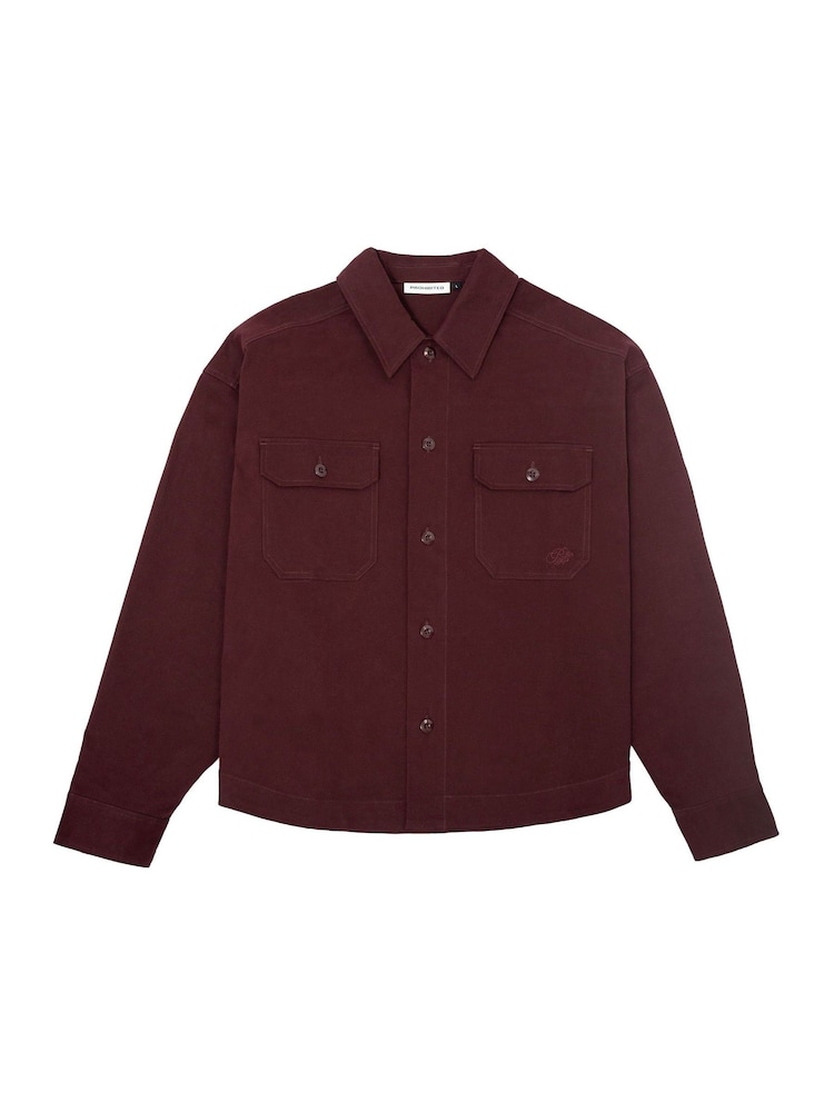 Prohibited Red Scout Overshirt - Image 4 of 4