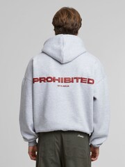 Prohibited Grey Dark 10119 Hoodie - Image 2 of 7