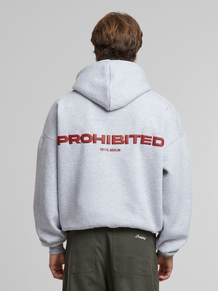 Prohibited Grey Dark 10119 Hoodie - Image 2 of 7