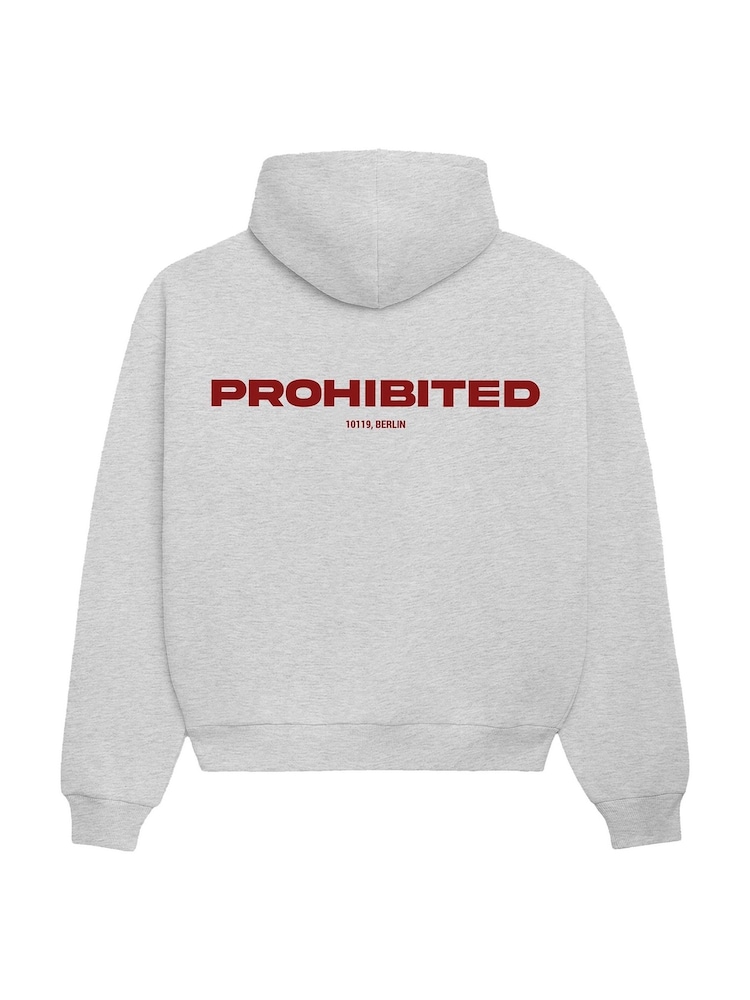 Prohibited Grey Dark 10119 Hoodie - Image 7 of 7