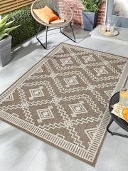 Origin Rug Collection. Coffee Atlas Diamond Rug - Image 1 of 6