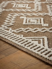 Origin Rug Collection. Coffee Atlas Diamond Rug - Image 4 of 6