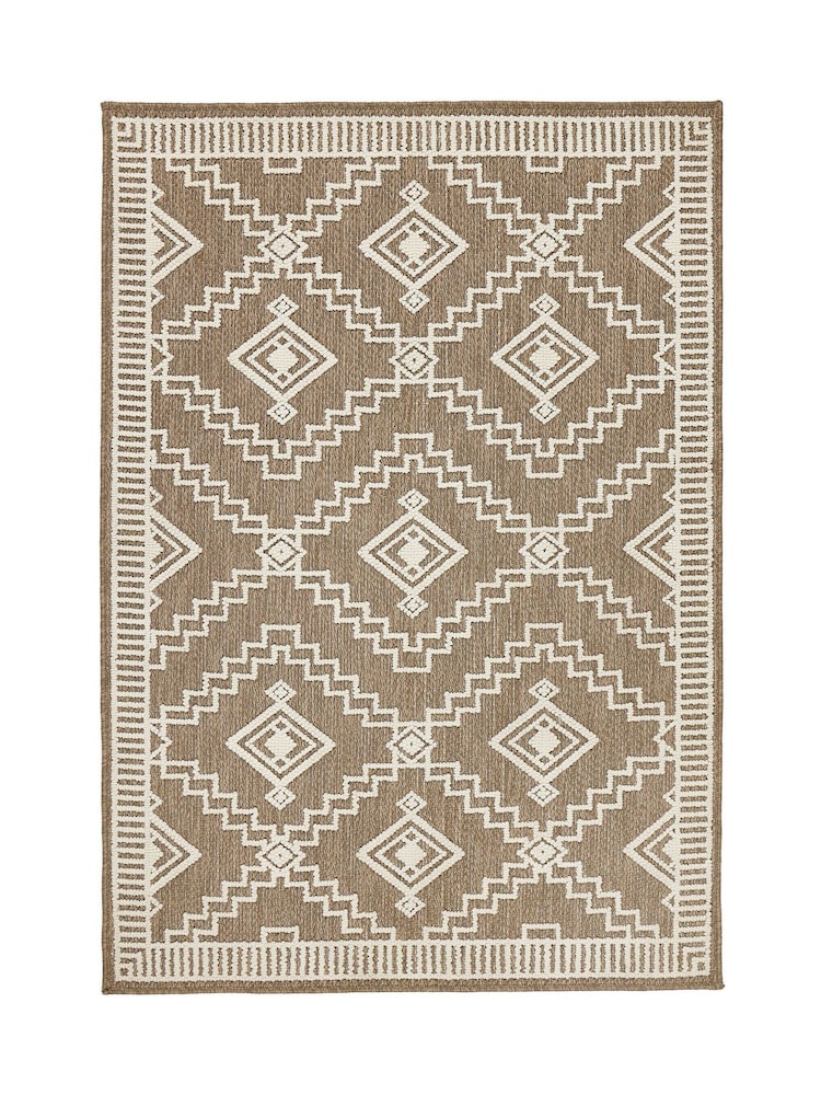 Origin Rug Collection. Coffee Atlas Diamond Rug - Image 6 of 6
