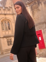 Love & Roses Black Wool Drummer Boy Jacket - Image 4 of 4