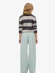 Superdry Blue Essential Logo Wide Leg Joggers - Image 2 of 5