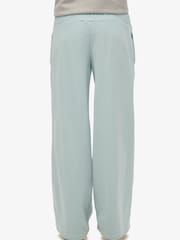 Superdry Blue Essential Logo Wide Leg Joggers - Image 5 of 5