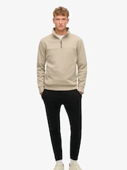 Blusa de moletom Superdry Tech Loose com zíper e meio - Imagem 3 de 5