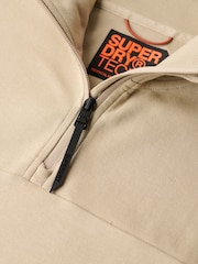 Blusa de moletom Superdry Tech Loose com zíper e meio - Imagem 5 de 5