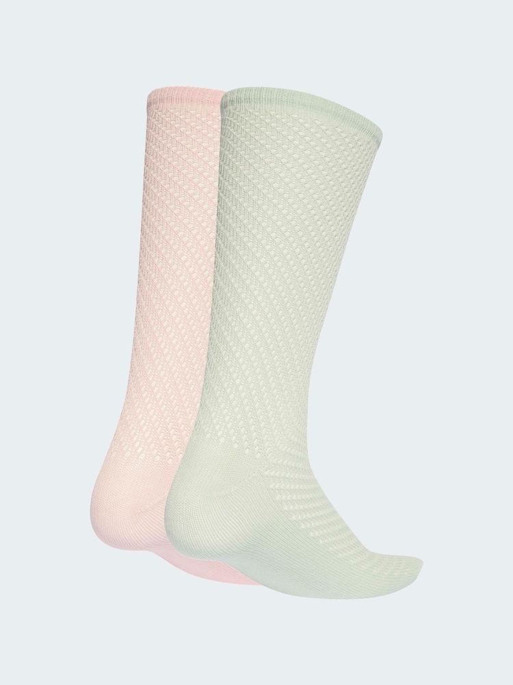 Rosa - Adidas Original Heklede Rundhalset sokker 2 -pakke - Bilde 2 av 4 Rosa - Adidas Original Heklede Rundhalset sokker 2 -pakke - Bilde 2 av 4