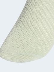 adidas Originals Pink Crochet Crew Socks 2 Pack - Image 3 of 4