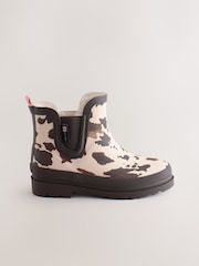 Cow Print Chelsea Wellies - Image 2 of 5