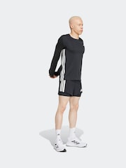 adidas Black Adizero Running Long Sleeve T-Shirt - Image 3 of 5