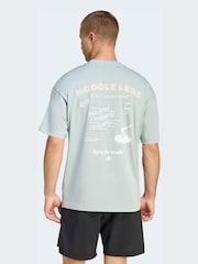 adidas Green M Fun Training T-Shirt - Image 4 of 7