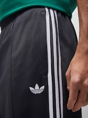 adidas Originals Black Baggy Track Joggers - Image 4 of 4
