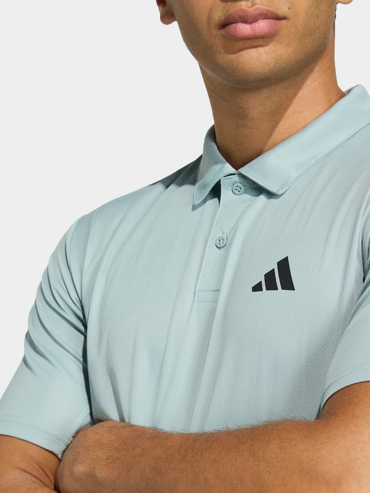 adidas Green We Bas Polo Shirt - Image 2 of 5