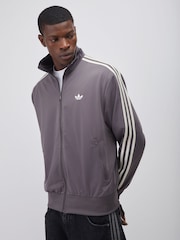 adidas Originals Brown Firebird Track Top - Image 4 of 6