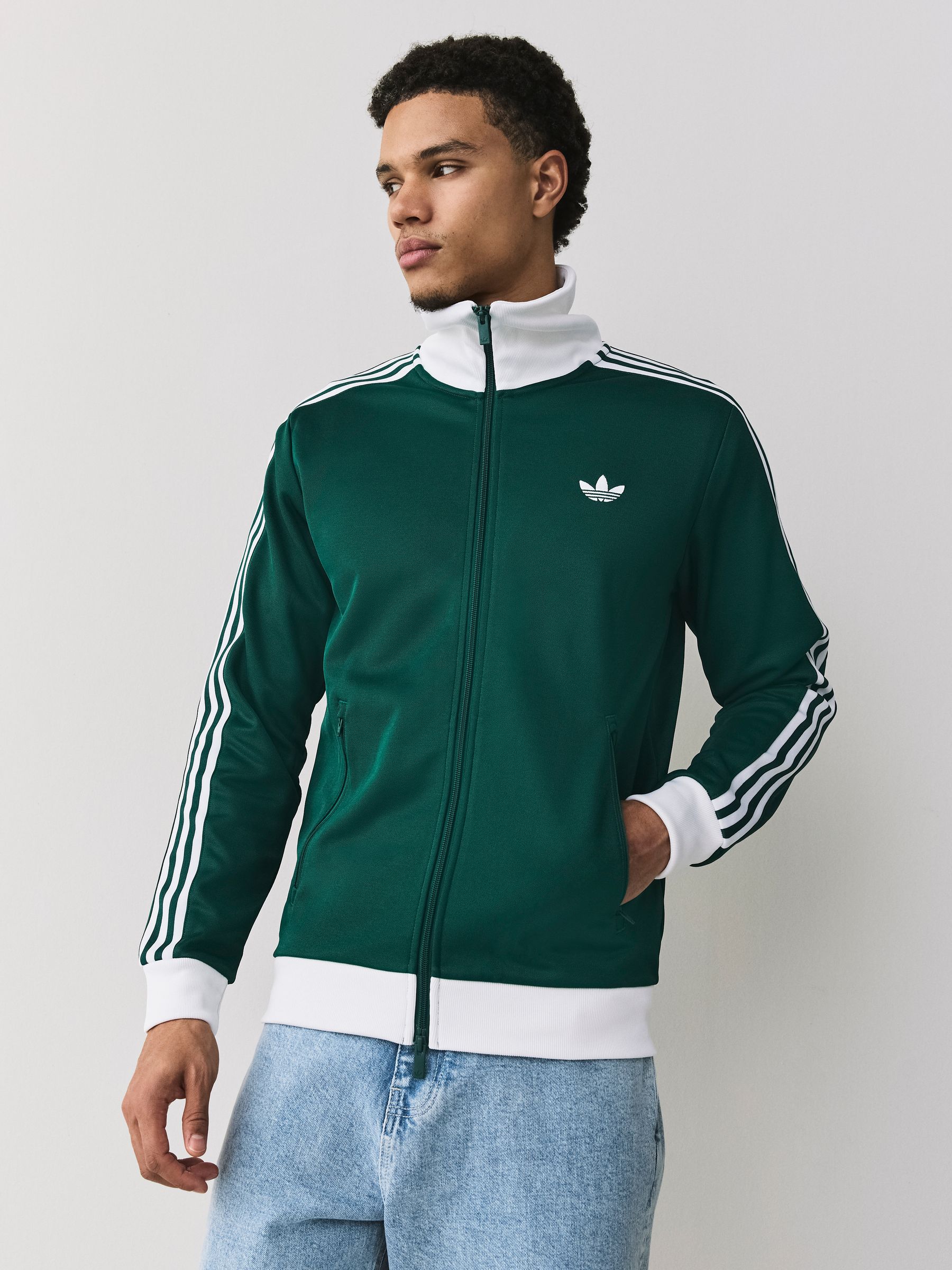 Buy adidas Originals Green Classic Jacket from Next South Africa