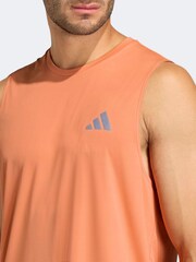 adidas Orange Adi365 Running Essentials Tank Vest - Image 5 of 6
