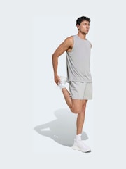 adidas Grey Adi365 Running Essentials Tank Vest - Image 1 of 5
