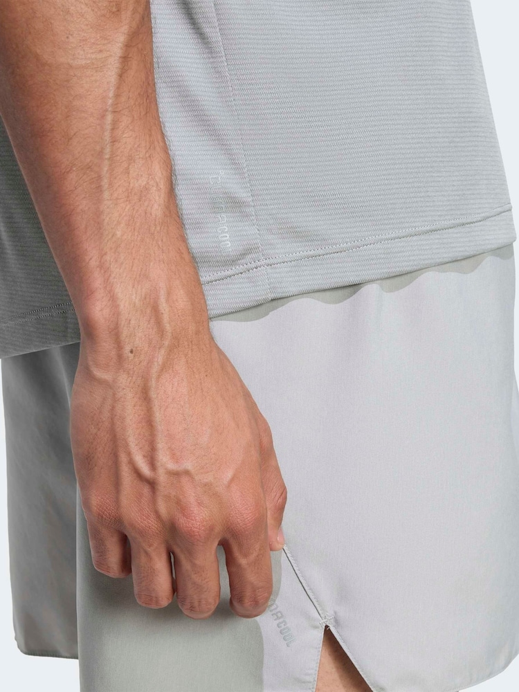 adidas Grey Adi365 Running Essentials Tank Vest - Image 2 of 5