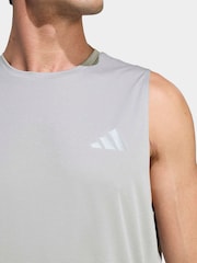 adidas Grey Adi365 Running Essentials Tank Vest - Image 4 of 5