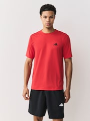 adidas Red Workout Essentials Feelready T-Shirt - Image 1 of 6