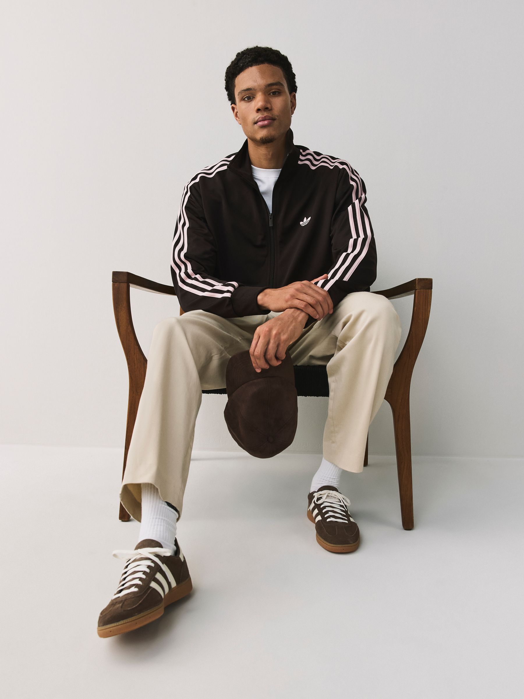 Buy adidas Originals Dark Brown Firebird Track Top from Next USA