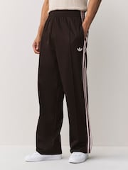 adidas Originals Brown Baggy Track Joggers - Image 1 of 6