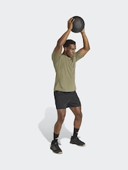 adidas Green Workout Essentials Feelready T-Shirt - Image 3 of 6