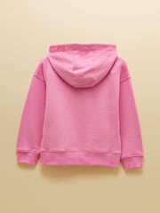 Joules Kids' Parkside Pink Hoodie - Image 2 of 5