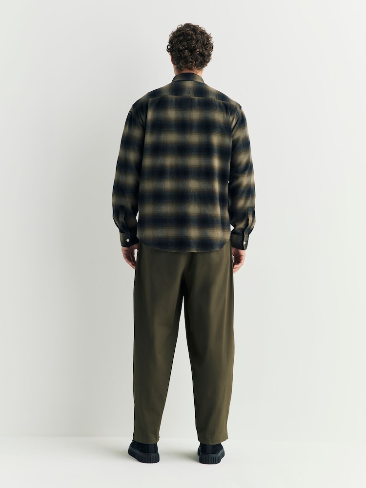 NN.07 Green Check Deon Long Sleeve Check Shirt - Image 6 of 6 NN.07 Green Check Deon Long Sleeve Check Shirt - Image 6 of 6