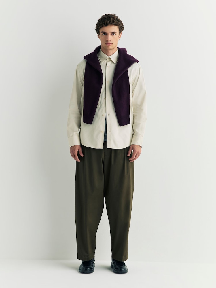 NN.07 Natural Freddy Long Sleeve Shirt - Image 2 of 6 NN.07 Natural Freddy Long Sleeve Shirt - Image 2 of 6