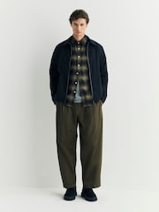 NN.07 Green Ivan Zip Front Jacket - Image 2 of 6