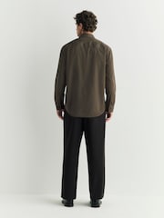 NN.07 Brown Freddy Long Sleeve Shirt - Image 2 of 5