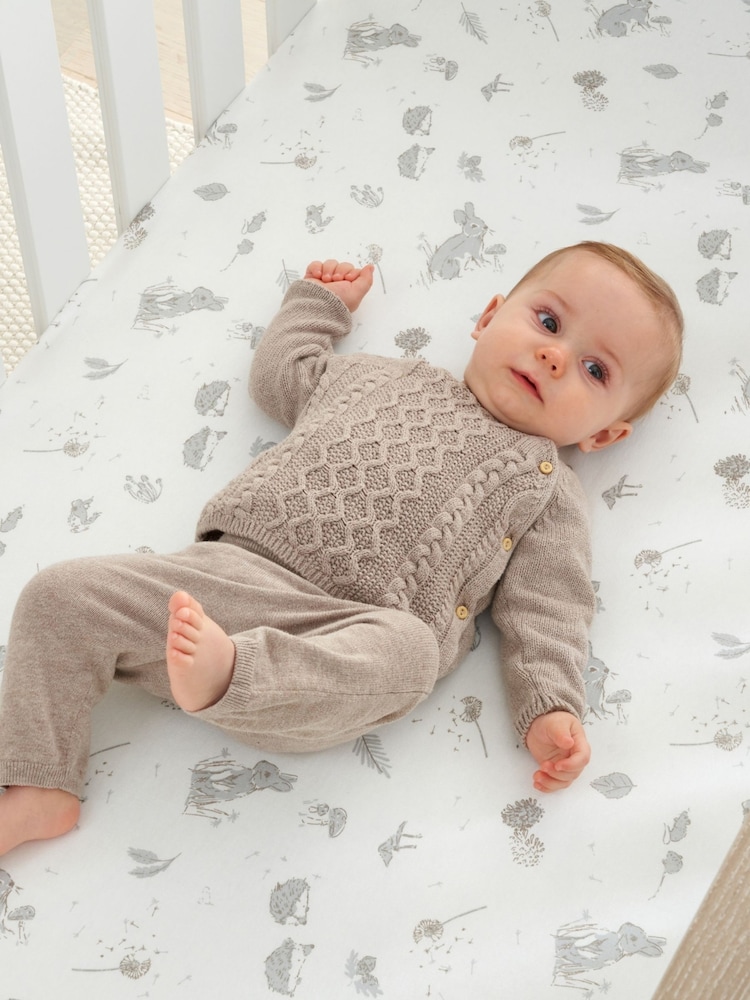 Tutti Bambini Cocoon Cot Fitted Sheet - Image 1 of 6 Tutti Bambini Cocoon Cot Fitted Sheet - Image 1 of 6