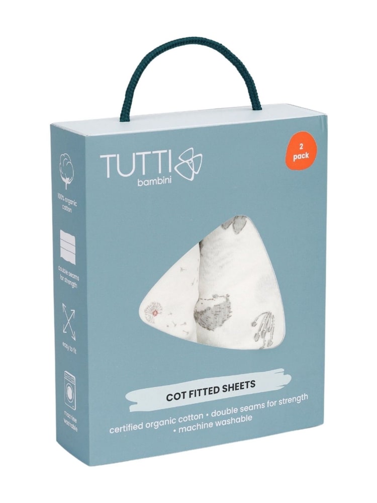Tutti Bambini Cocoon Cot Fitted Sheet - Image 6 of 6 Tutti Bambini Cocoon Cot Fitted Sheet - Image 6 of 6