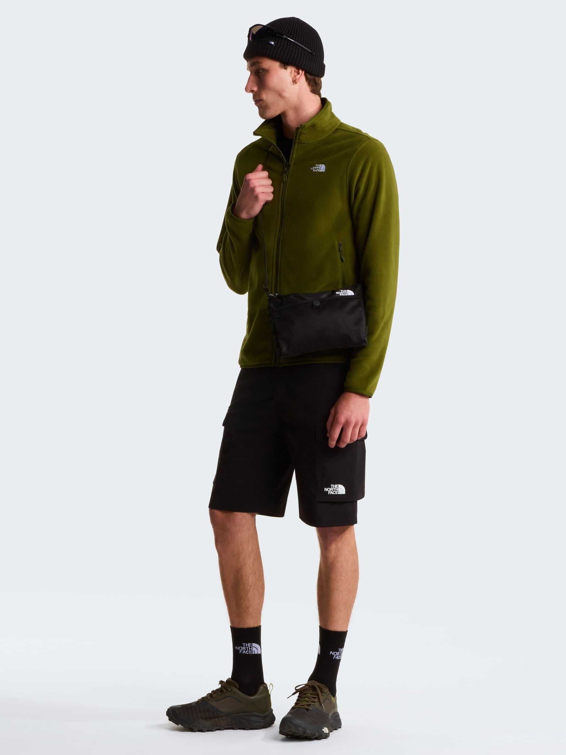 Buy The North Face Green Glacier Full Zip Fleece from Next Canada