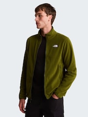 The North Face Green Glacier Full Zip Fleece - Image 4 of 5