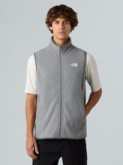 The North Face Grey Glacier Fleece Gilet - Image 1 of 5
