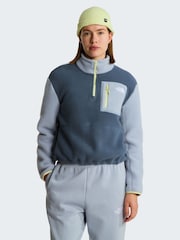 The North Face Blue Yumiori 1/4 Zip Fleece - Image 1 of 3